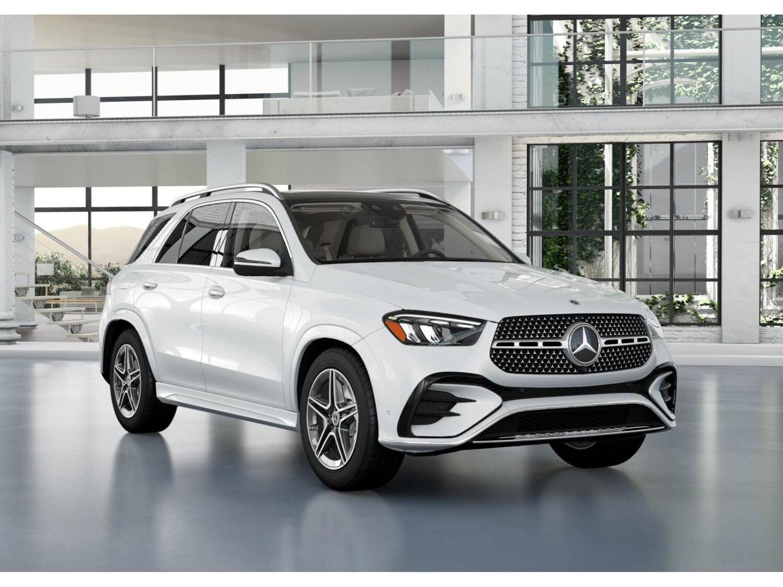 New 2026 MANUFAKTUR Moonlight White Metallic Mercedes-Benz GLE 350 image 53