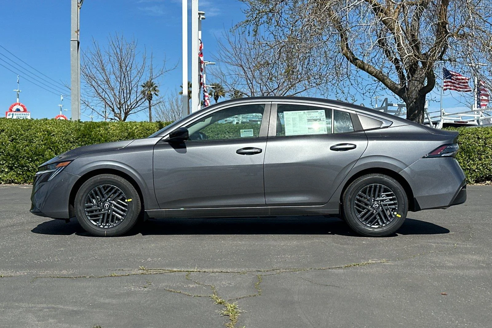 New 2026 Gun Metallic Nissan SV image 7