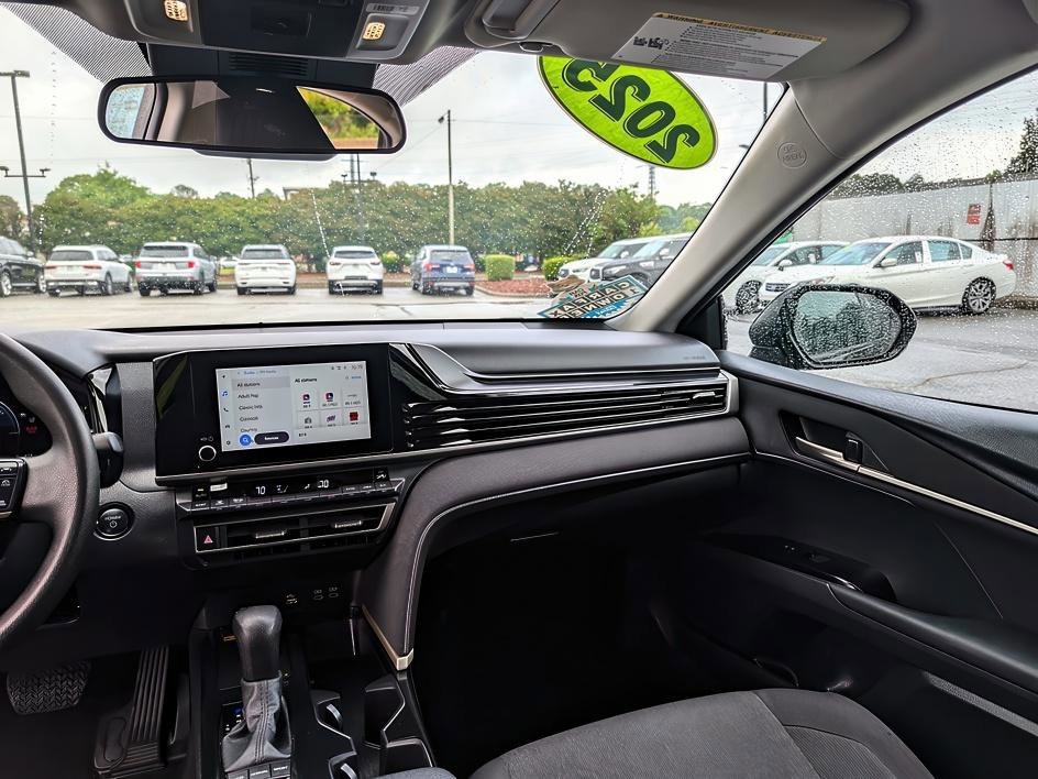 Used 2025 Midnight Black Metallic Toyota LE image 10