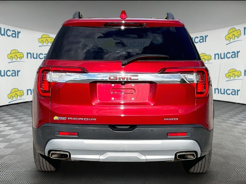 Used 2022 Cayenne Red Tintcoat GMC SLT image 5