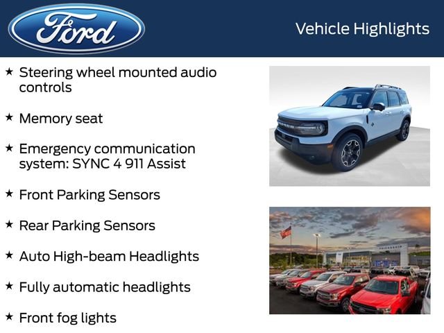 New 2025 Oxford White Ford Outer Banks® image 8