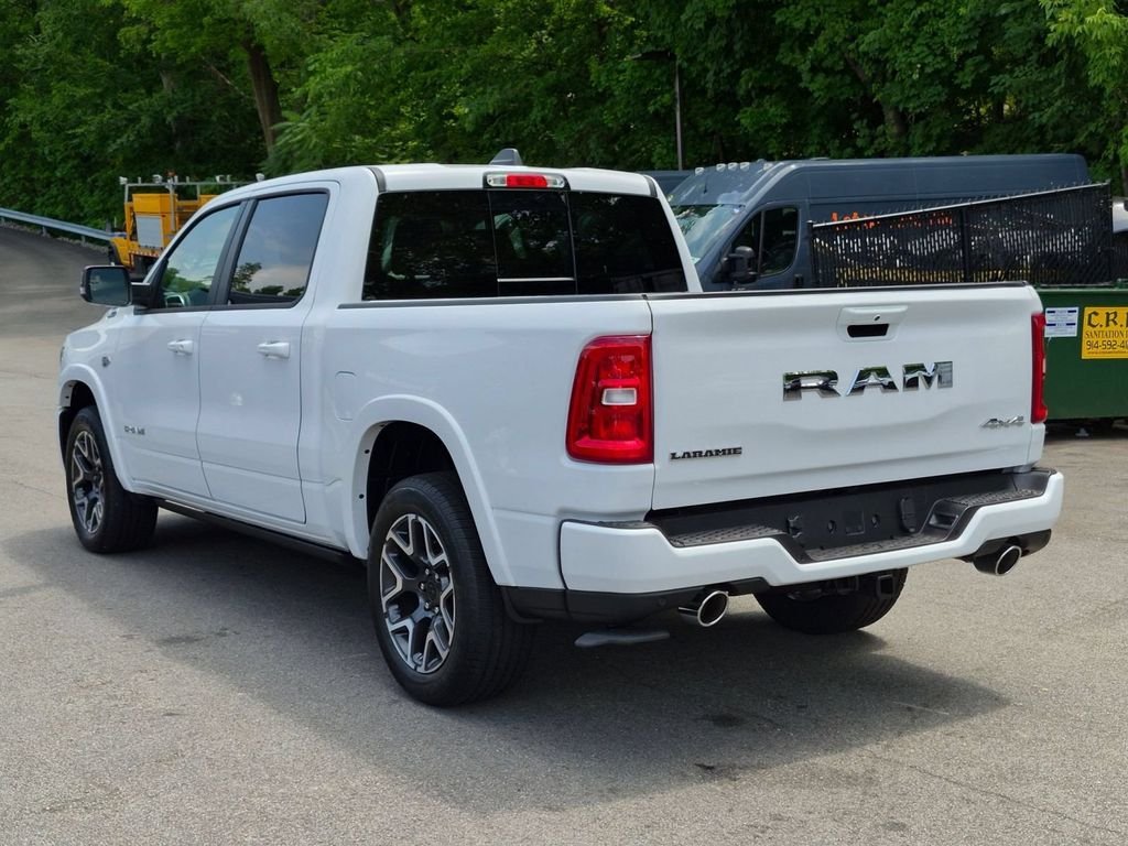 New 2026 Bright White Clear-Coat Exterior Paint RAM Laramie image 5