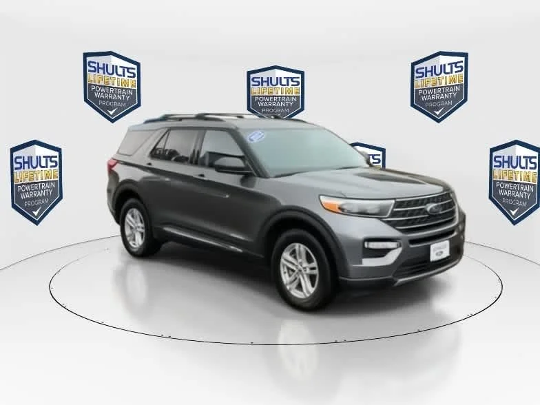 Used 2023 Carbonized Gray Metallic Ford XLT image 2