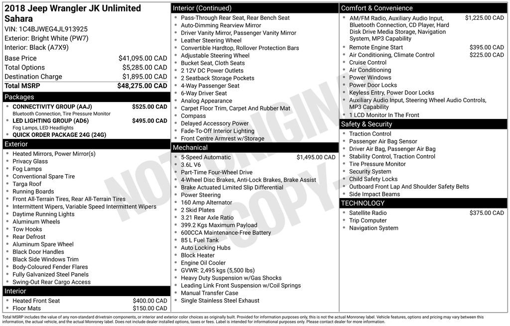 Used 2018  Jeep Unlimited Sahara image 27