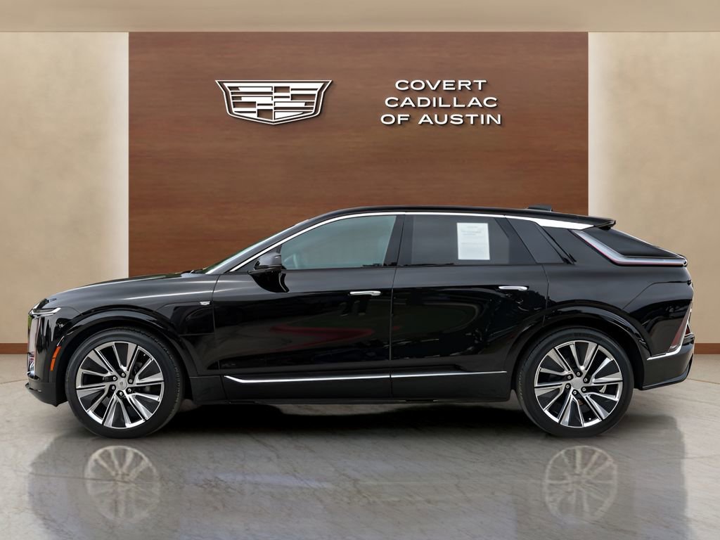 Certified 2025 Cadillac LYRIQ Luxury 3 with VIN 1GYKPTRL4SZ309739 for sale in Austin, TX