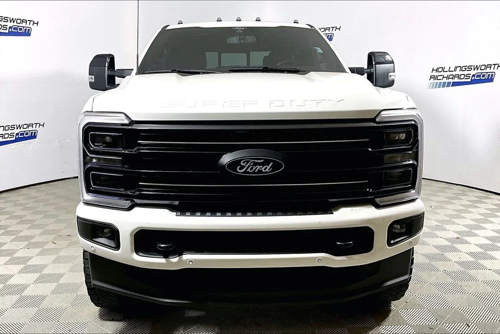 Used 2025 White Metallic Ford Platinum image 2