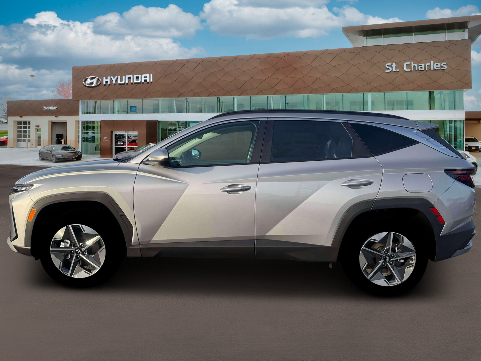 New 2026 Silver Hyundai SEL AWD image 3