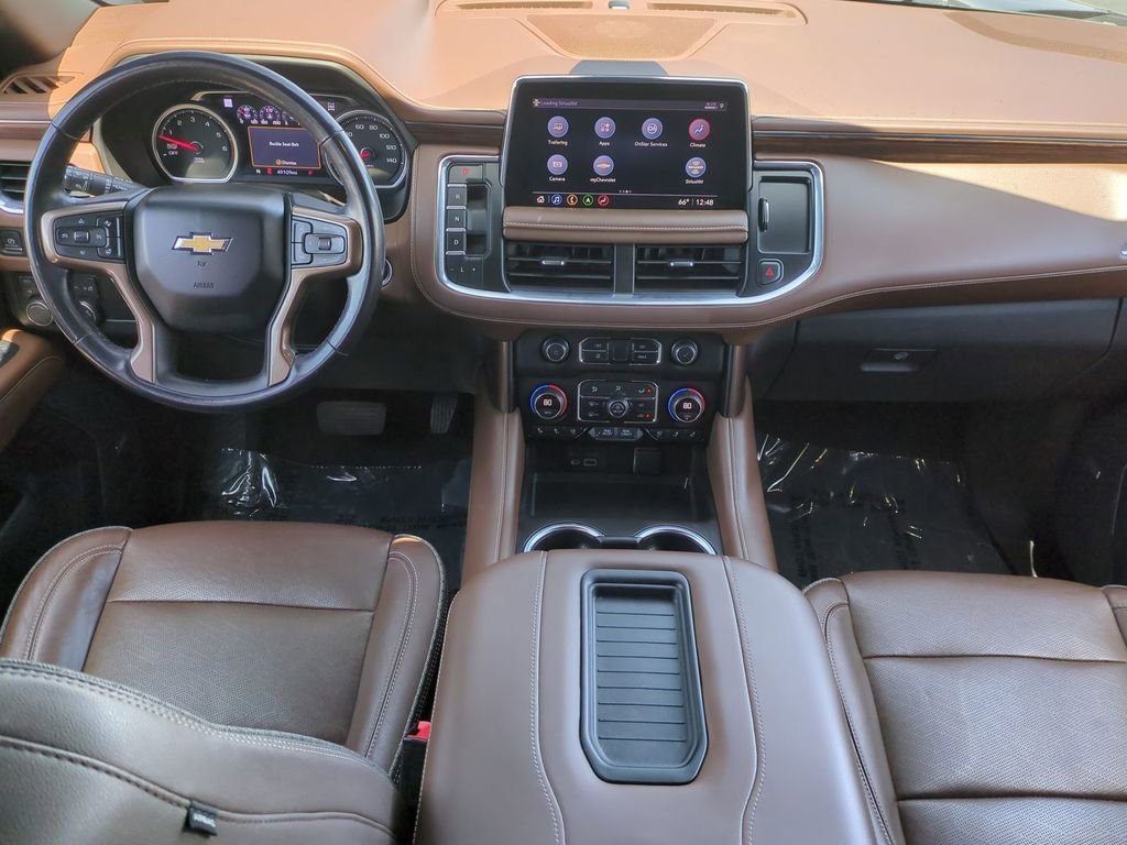 Used 2021 SHADOW GRAY METALLIC Chevrolet High Country image 28