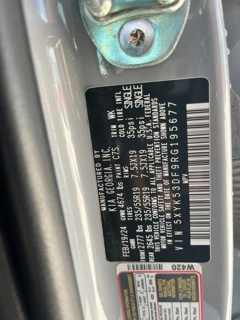 Used 2024 Gray Kia SX-Prestige image 15