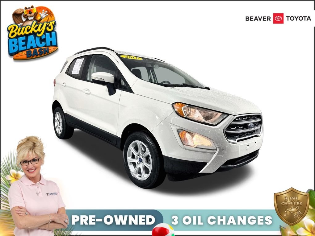 Used 2018 White Ford SE image 1