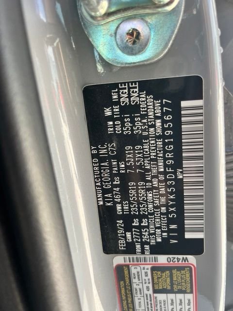 Used 2024 Gray Kia SX-Prestige image 15