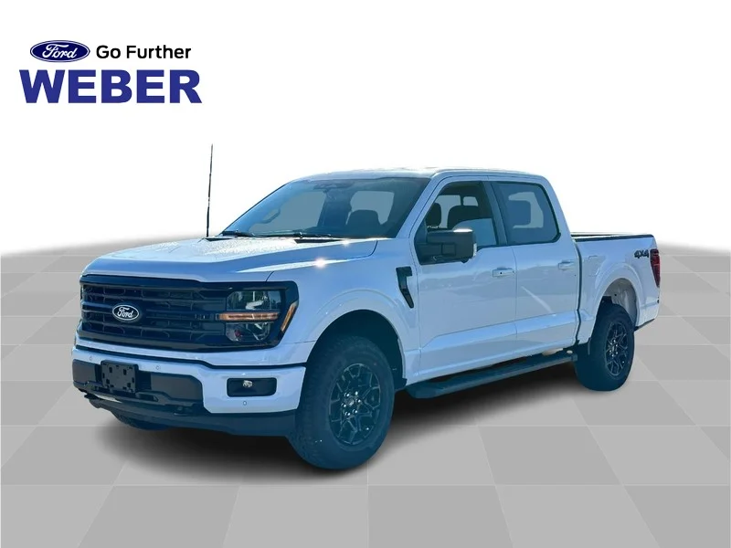 New 2026 Oxford White Ford XLT 4WD SuperCrew 5.5