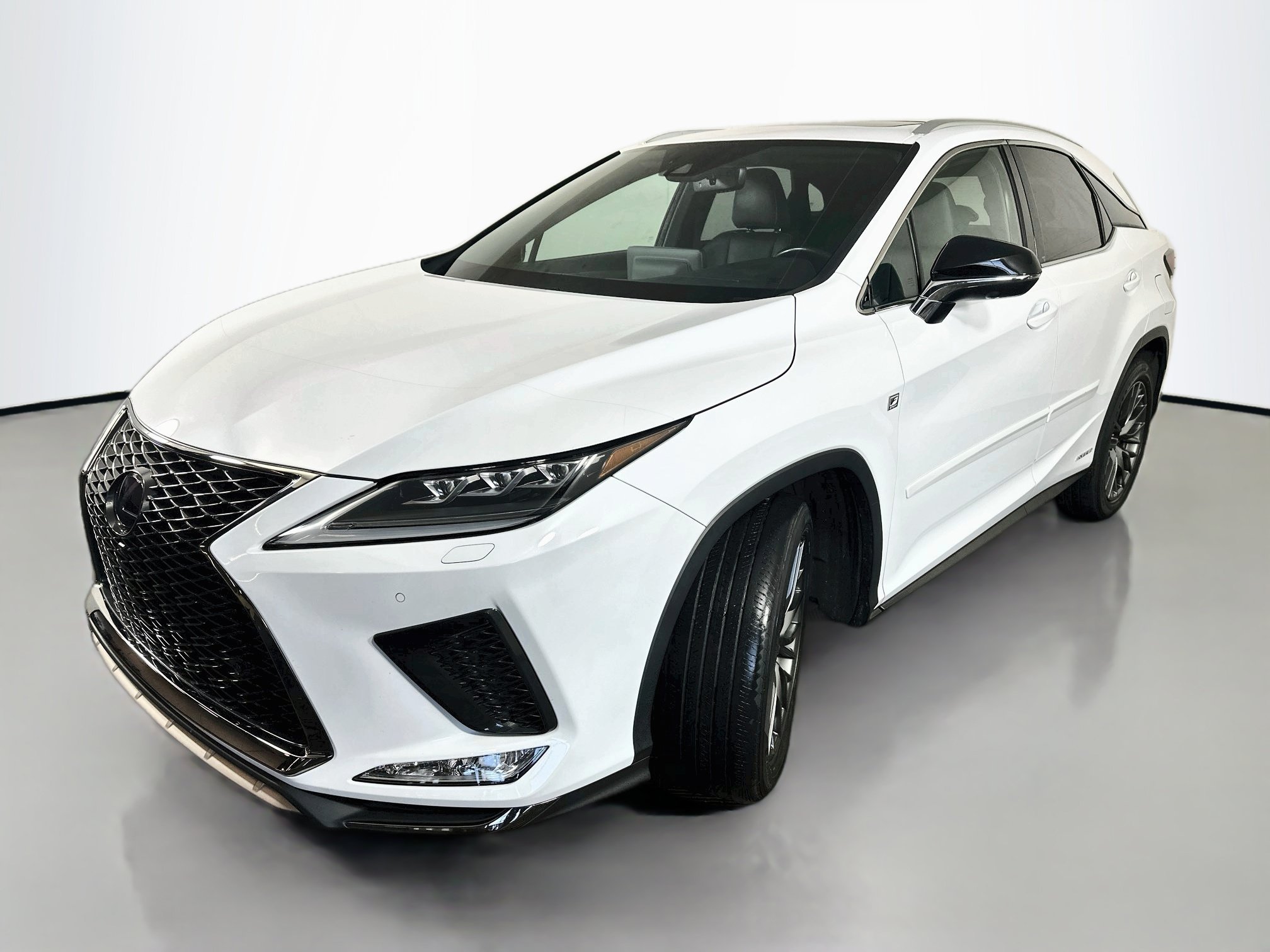 Certified Used 2021 ULTRA WHITE Lexus 450h F SPORT Handling image 3