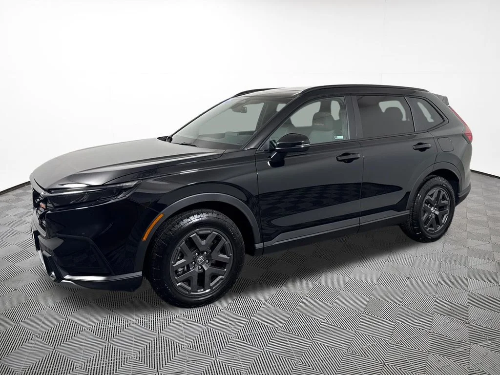 Certified Used 2026 Crystal Black Pearl Honda AWD TrailSport Hybrid image 2