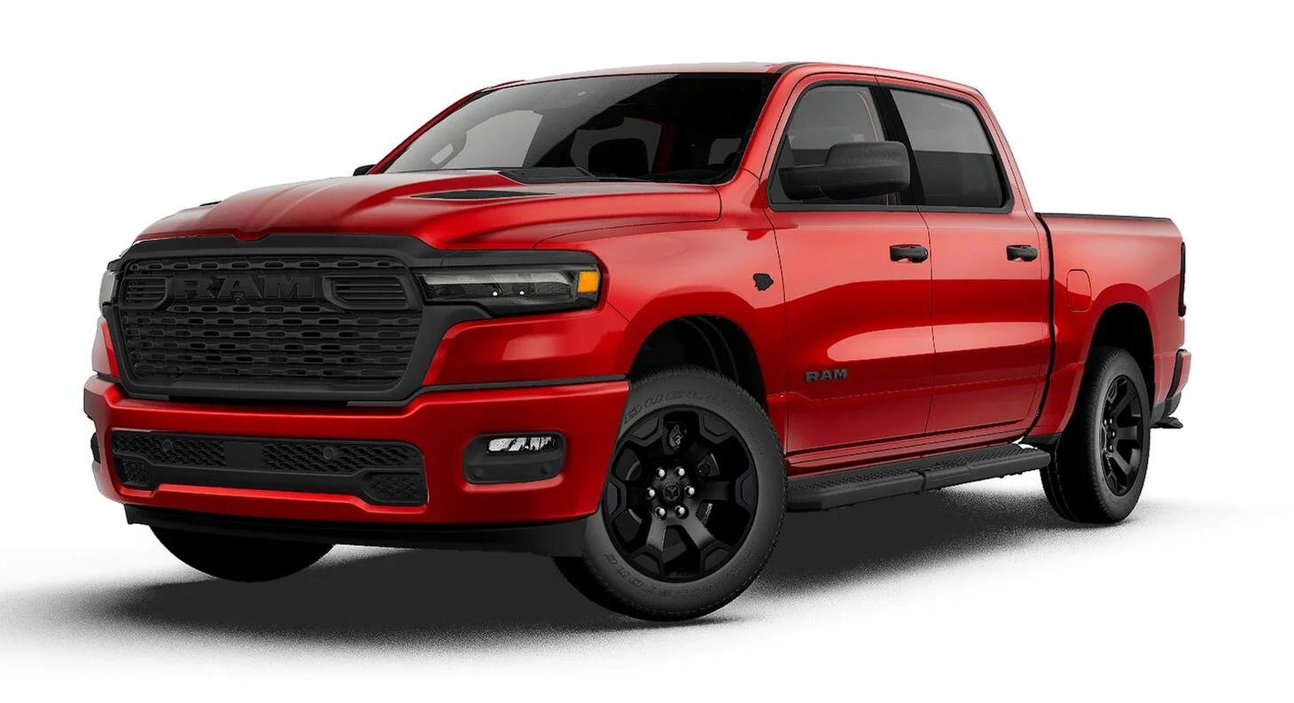 New 2027 Molten Red Pearl-Coat Exterior Paint RAM Express image 1