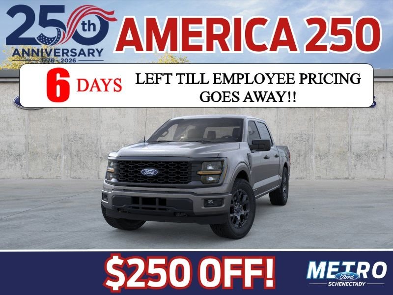 New 2026 Carbonized Gray Metallic Ford STX image 3