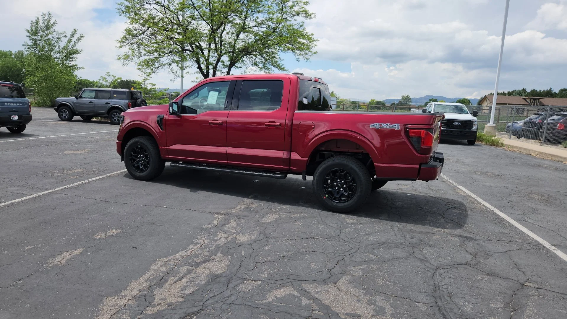 New 2026 Ruby Red Metallic Tinted Clearcoat Ford XLT image 7