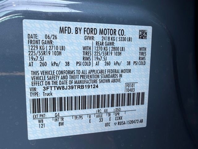 New 2026 Azure Gray Metallic Tri-Coat Ford XLT image 46