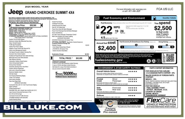 2025 Jeep Grand Cherokee Summit