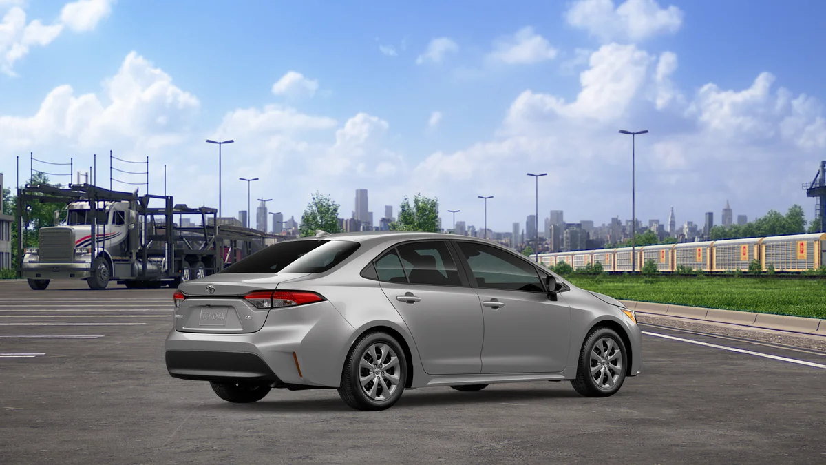 New 2026 Classic Silver Metallic Toyota LE image 10