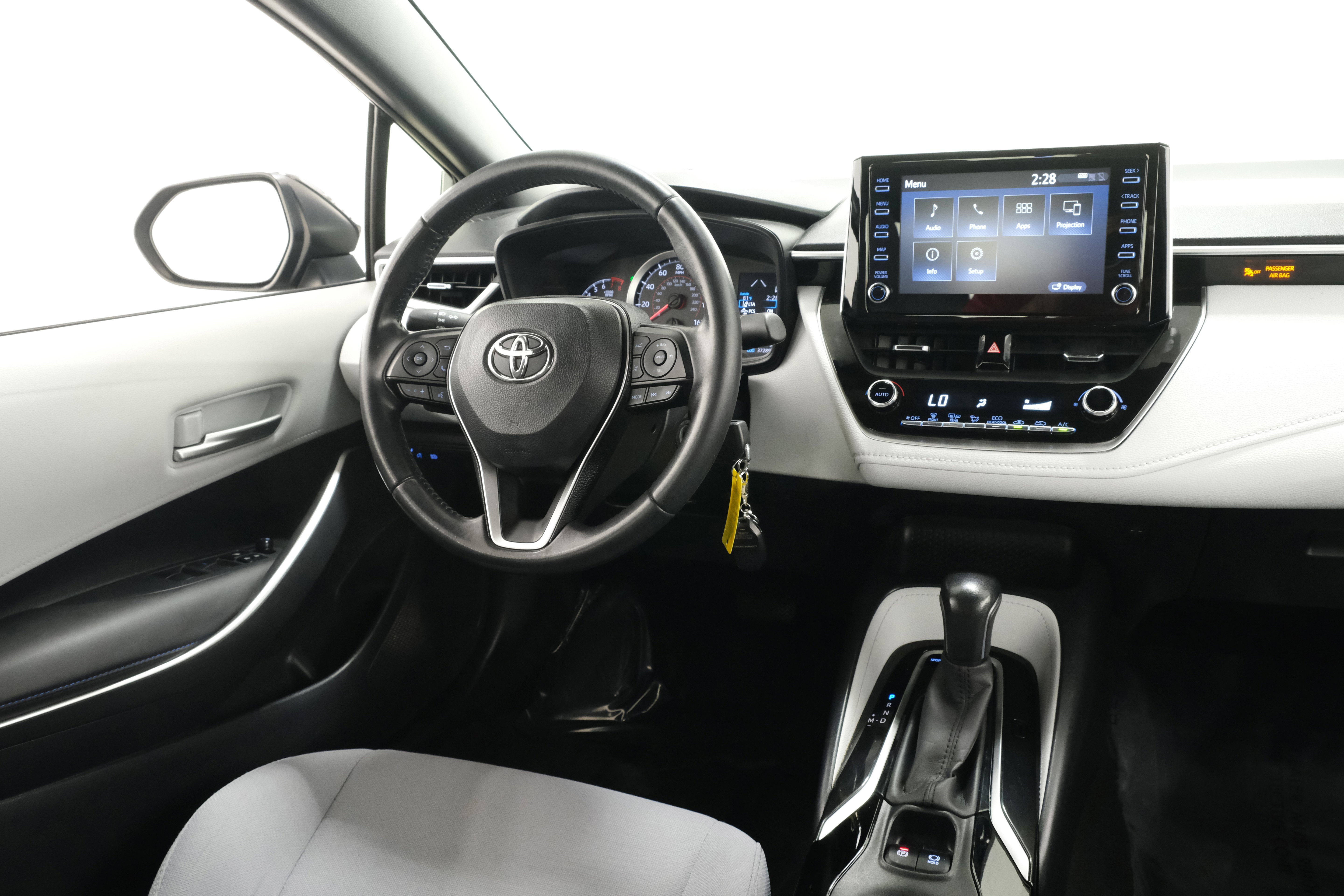 Certified Used 2020 Black Sand Pearl Toyota SE image 11