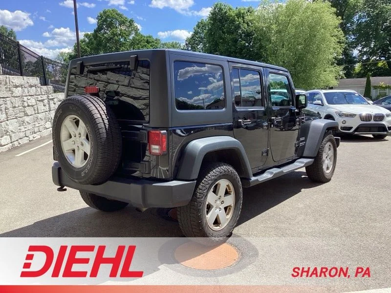 Used 2017 Black Clearcoat Jeep Unlimited Sport image 7