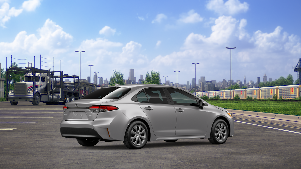 New 2026 Classic Silver Metallic Toyota LE image 10