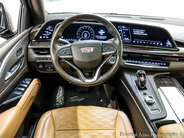 Certified Used 2022 Black Cadillac Sport image 2