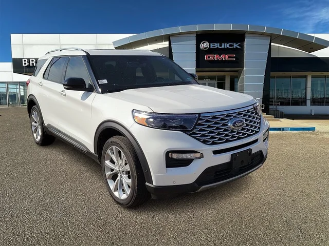 Pre-Owned 2021 Ford Explorer Platinum Four Wheel Drive SUV
