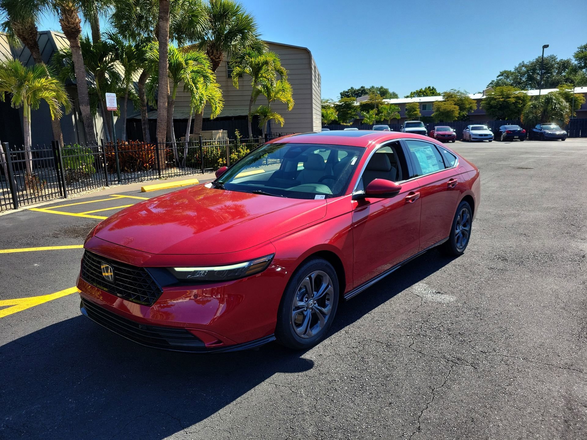 New 2026 Radiant Red Metallic Honda EX-L image 10