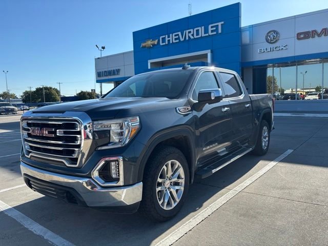 Certified Used 2021 Blue GMC SLT image 1