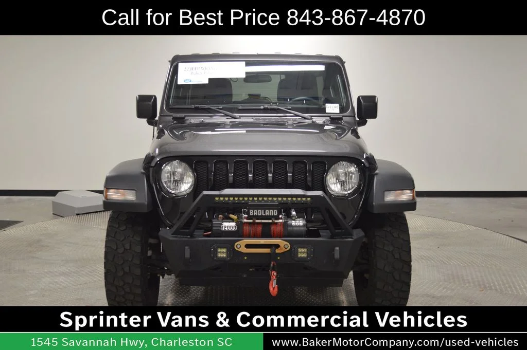 Used 2022 Gray Jeep Unlimited Willys image 8