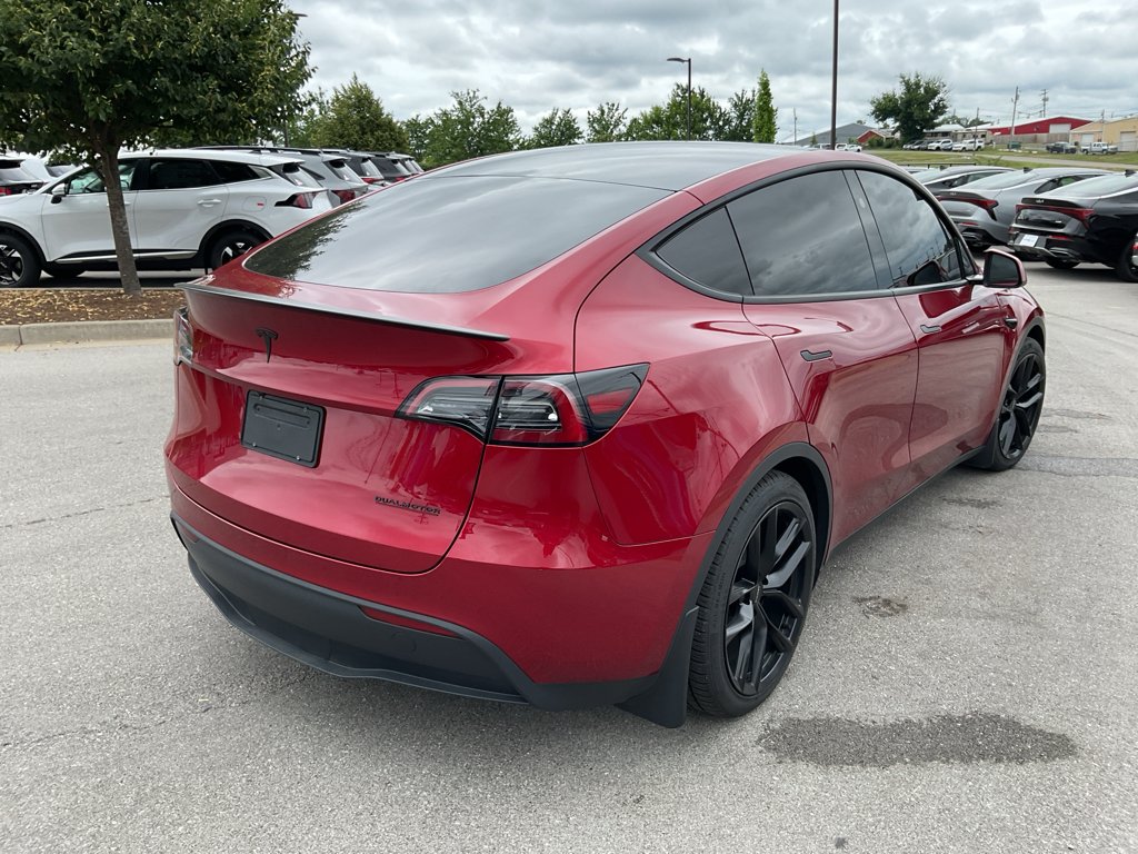Used 2025 Ultra Red Tesla Performance image 9