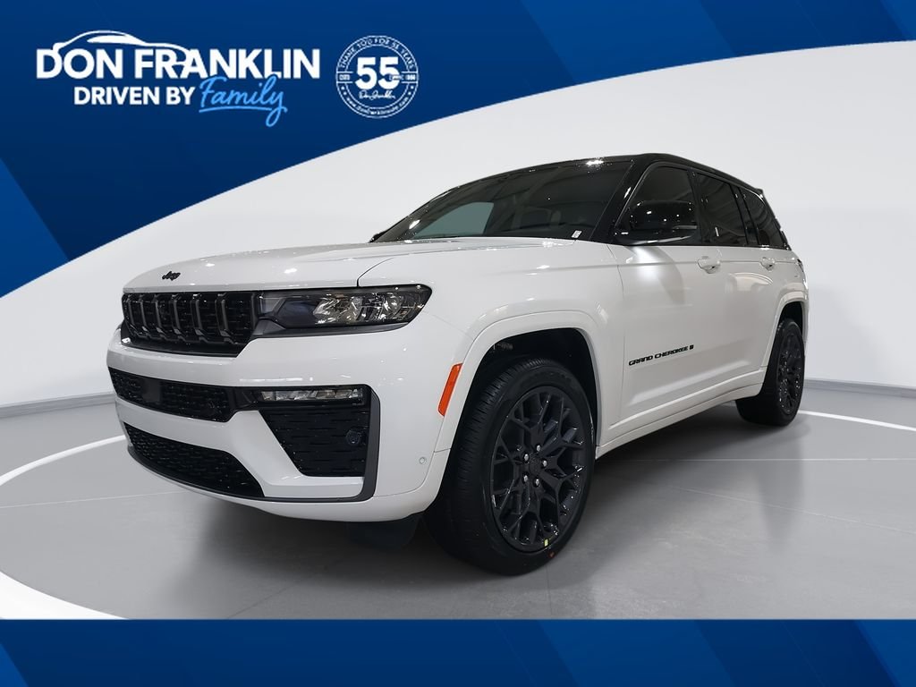 New 2026 Bright White Clear-Coat Exterior Paint Jeep Summit image 1