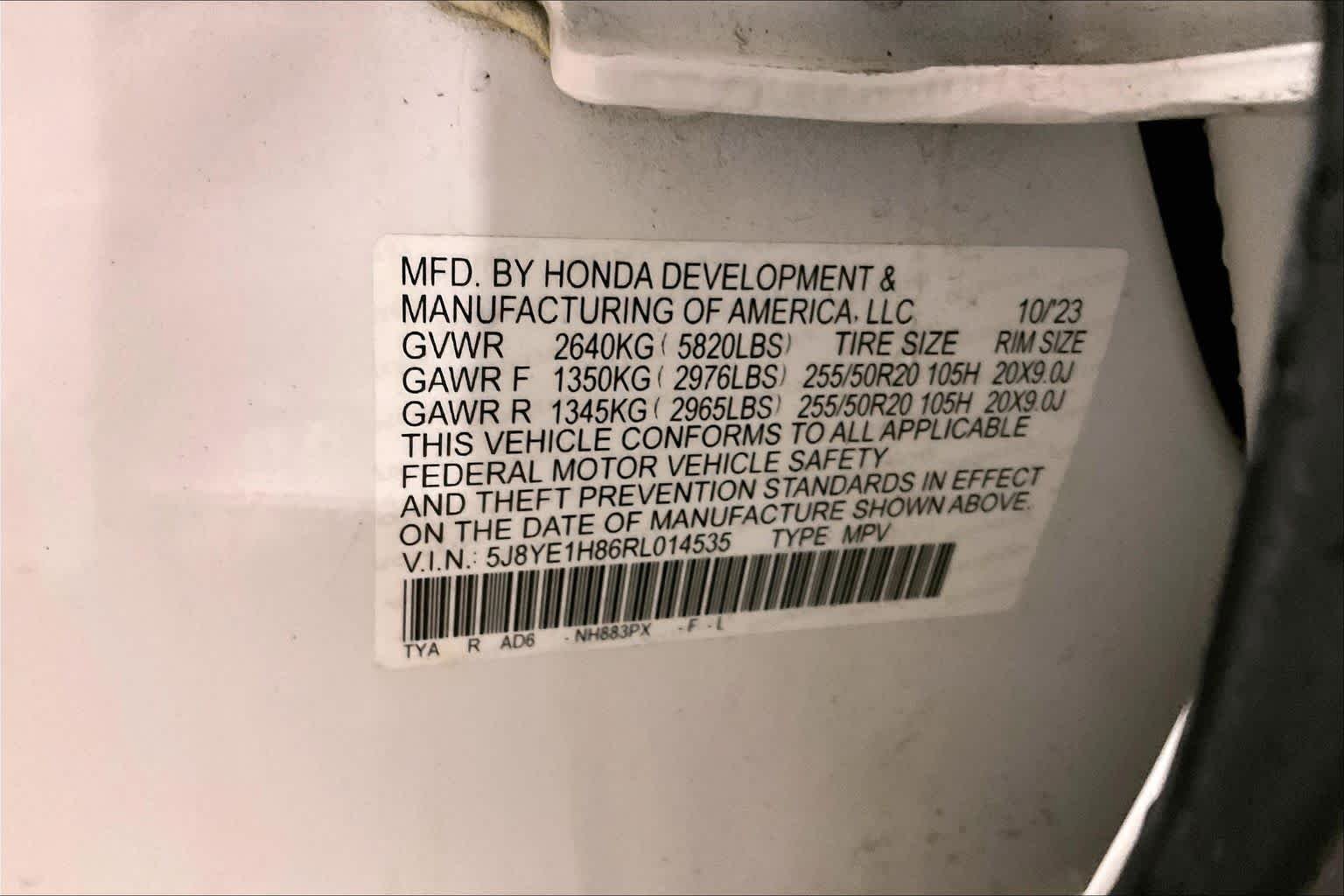 Certified Used 2024 Platinum White Pearl Acura SH-AWD ADVANCE image 33