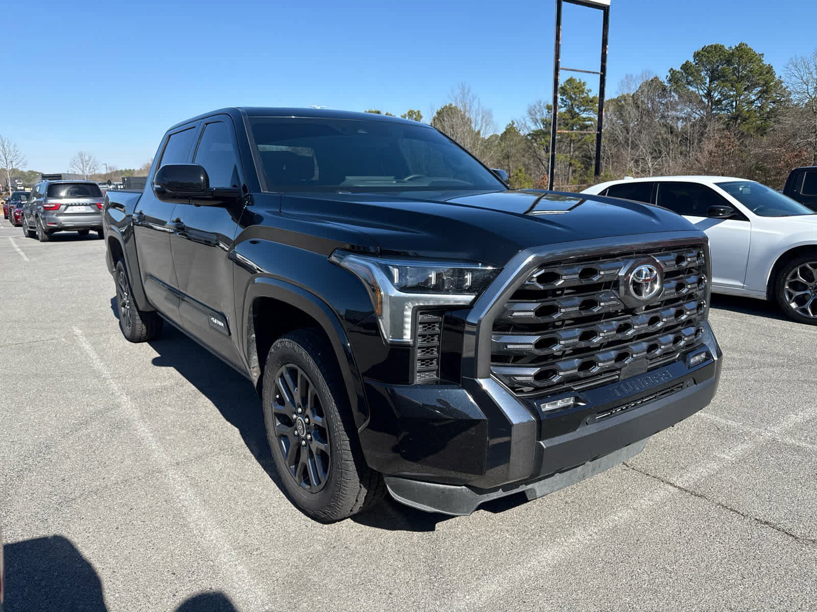Used 2023 Toyota Tundra Platinum with VIN 5TFNA5DB6PX103386 for sale in Little Rock