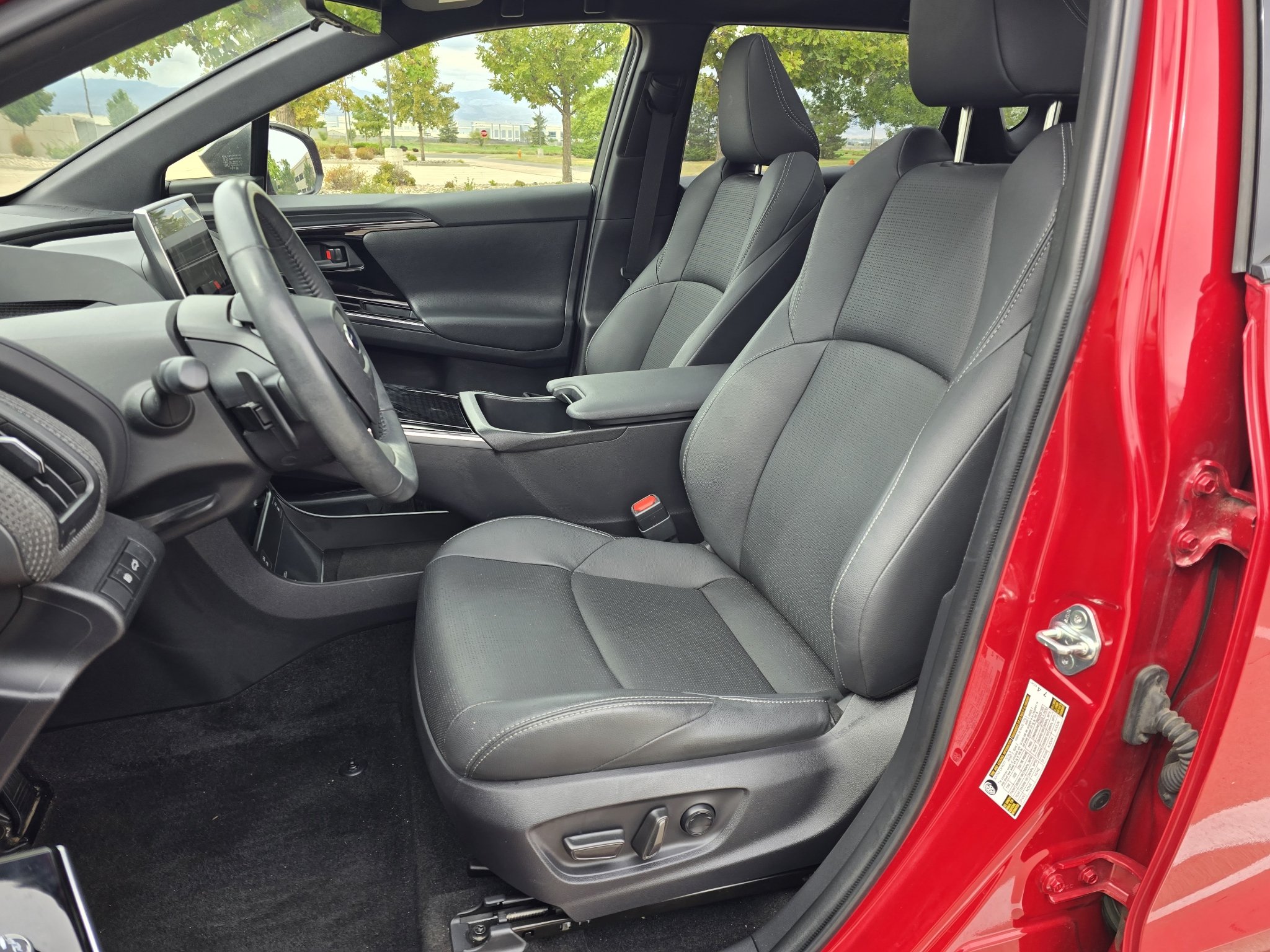 Used 2023 Elemental Red Pearl 2-Tone Subaru Touring image 14
