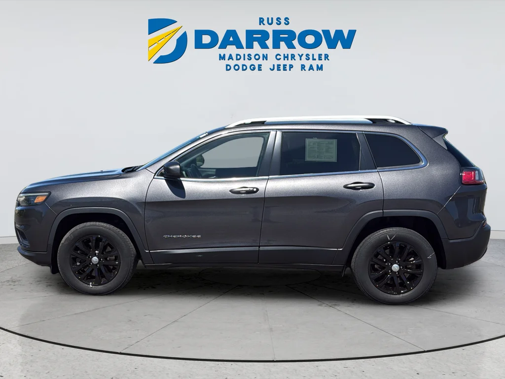 Certified Used 2021 Gray Jeep Latitude Plus image 2