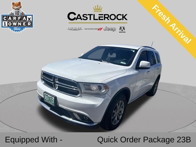 Certified Used 2016 White Dodge SXT image 1
