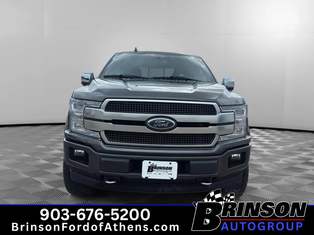 Used 2020 Magnetic Metallic Ford Platinum image 2