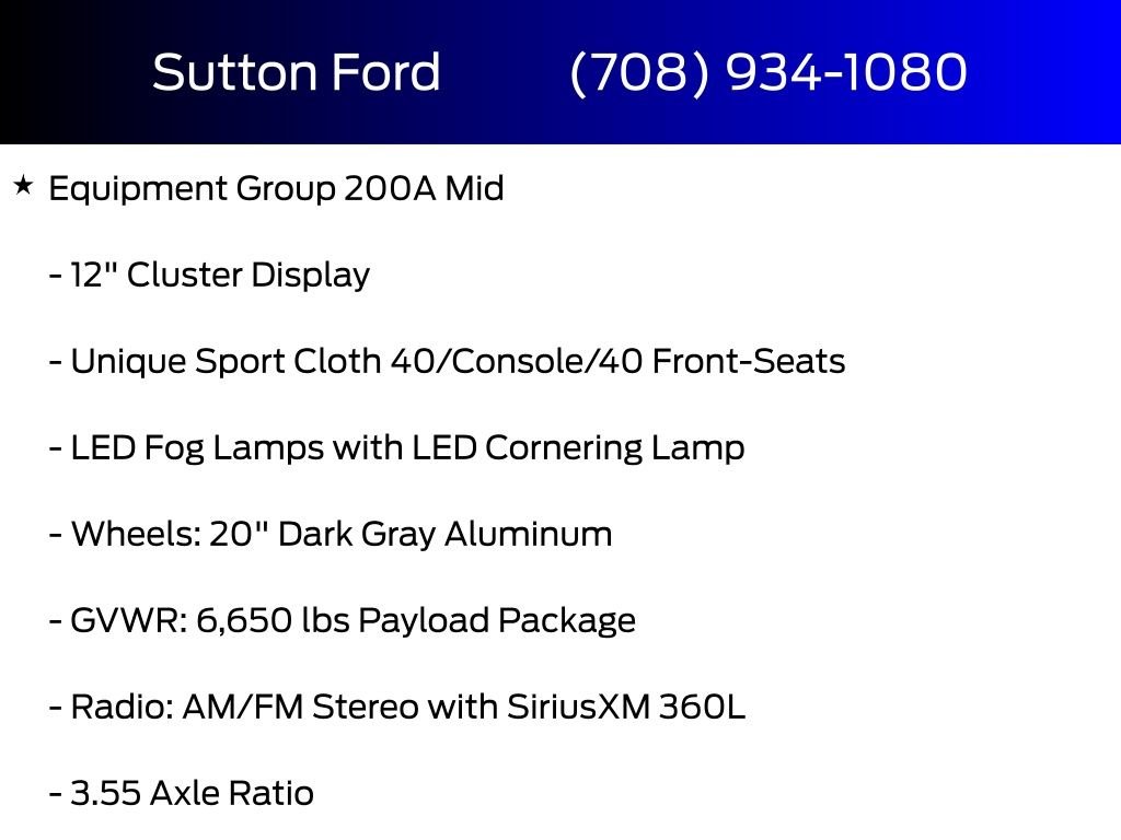 New 2026 Argon Blue Metallic Ford STX® image 5