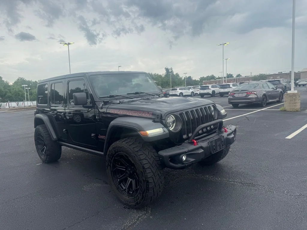 Used 2018 Black Jeep Unlimited Rubicon image 12