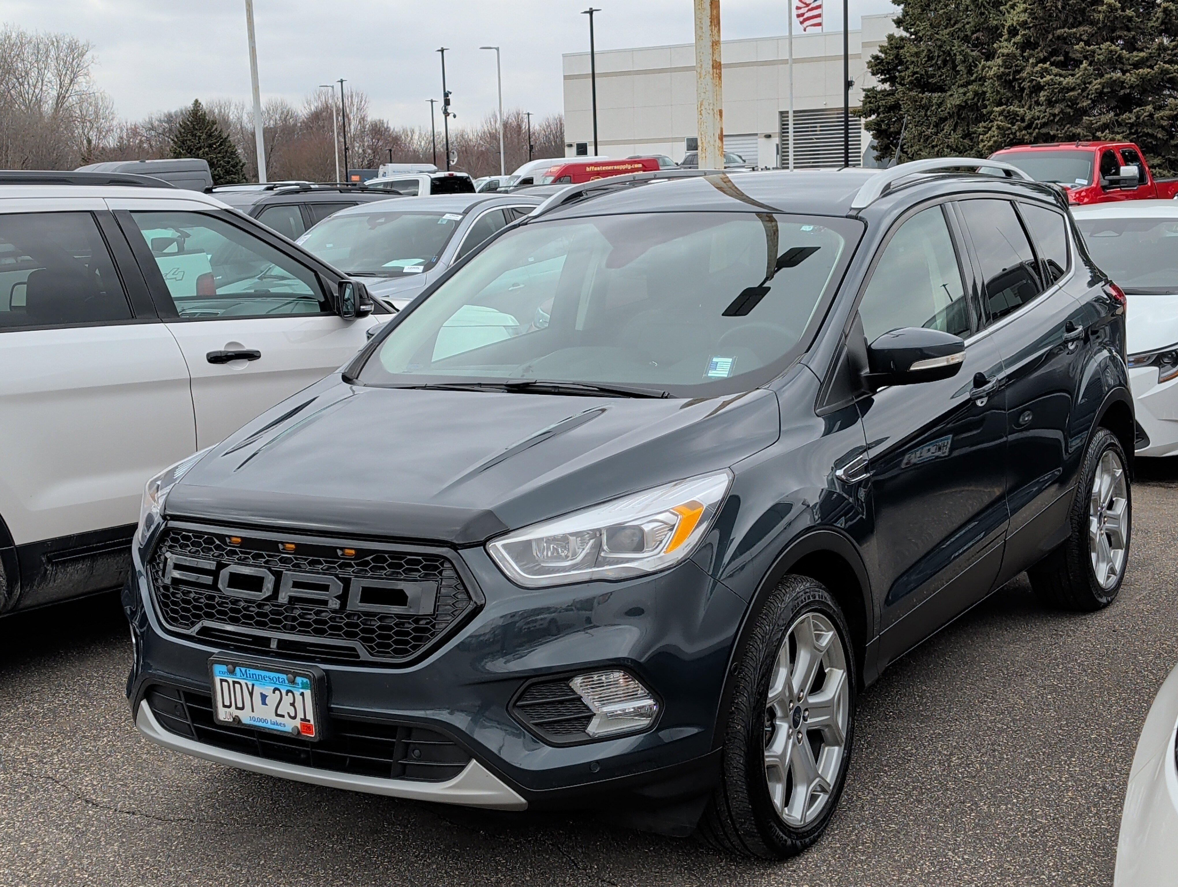 Certified 2019 Ford Escape Titanium with VIN 1FMCU9J97KUC27096 for sale in Coon Rapids, Minnesota