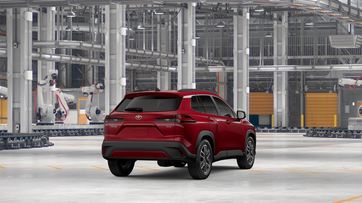 New 2026 Soul Red Crystal Toyota XLE image 9