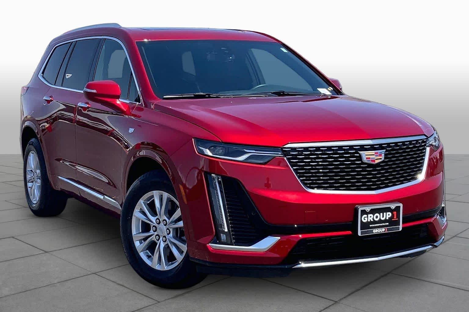 Used 2025 Radiant Red Tintcoat Cadillac FWD Luxury image 3