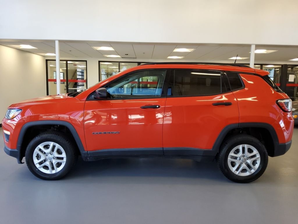 Used 2018 Orange Jeep Sport image 24