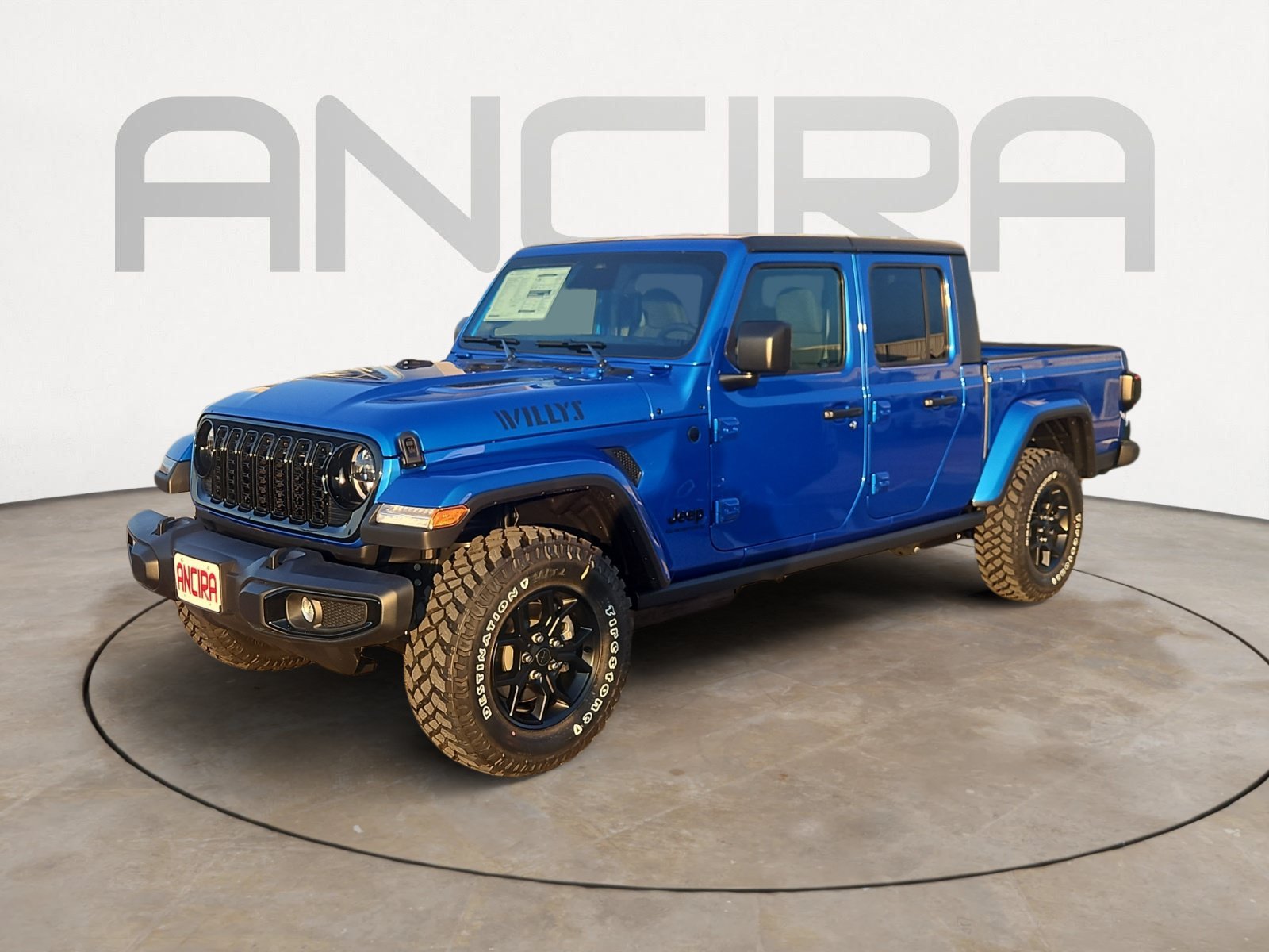 New 2026 Hydro Blue Pearl-Coat Exterior Paint Jeep Willys image 5