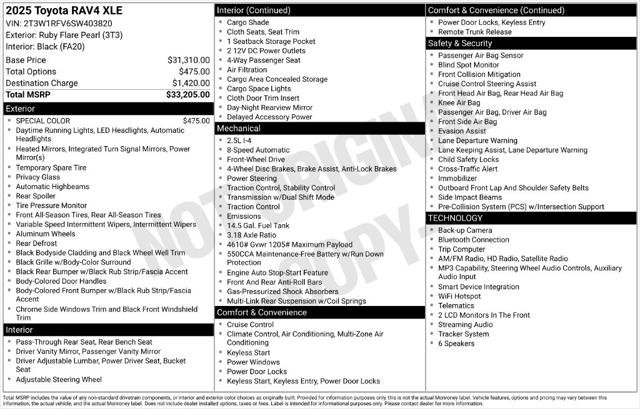 Certified Used 2025 RED MC. Toyota  image 29