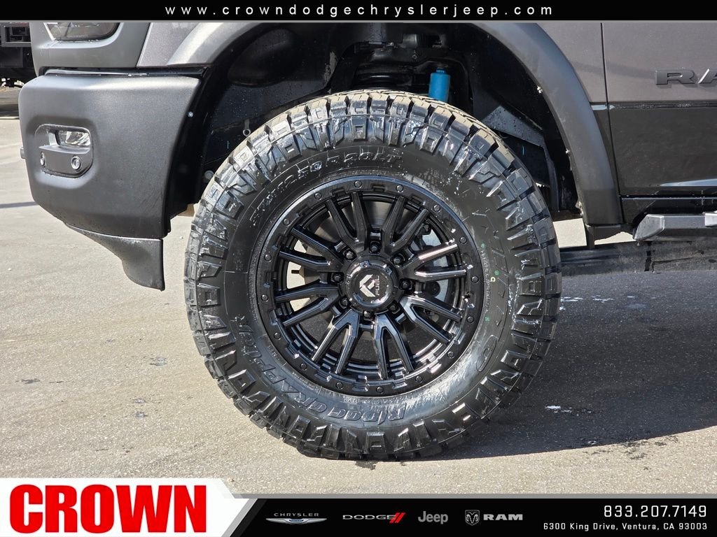 New 2025 Granite Crystal Metallic Clear-Coat Exterior Paint RAM Power Wagon image 9