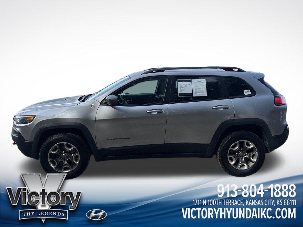 Used 2019 Jeep Cherokee Trailhawk with VIN 1C4PJMBX7KD169151 for sale in Kansas City
